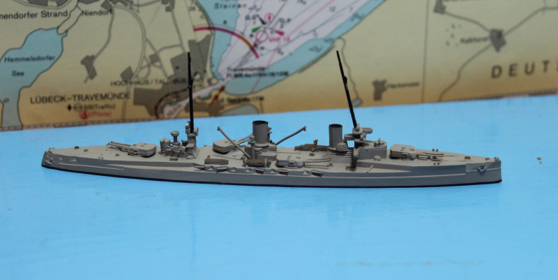 Battle cruiser "Von der Tann" (1 p.) GER 1911 Navis NM 27